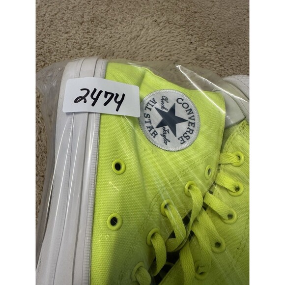 Converse Yellow High-Top Athletic Shoes - Picture 9 of 9